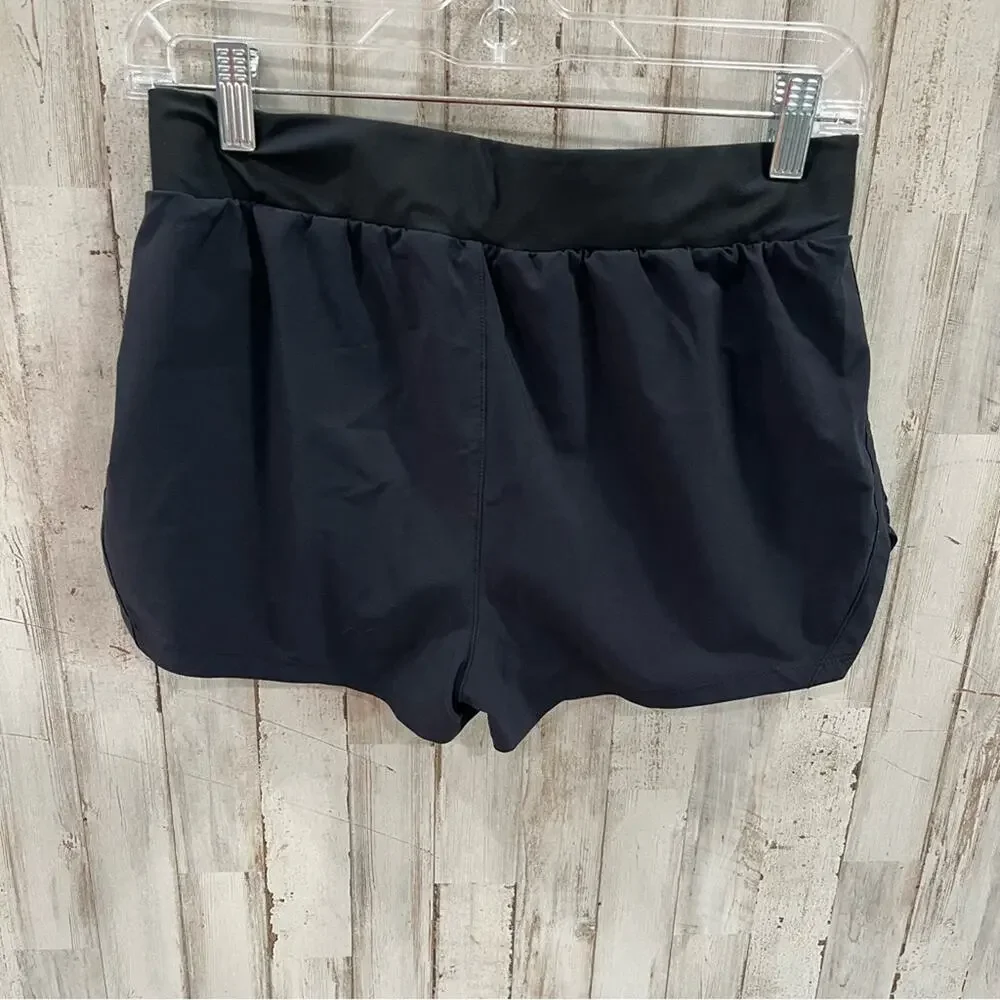 UNDER ARMOUR UA Launch SW ''Go All Day'' Shorts Black Lined Fitted